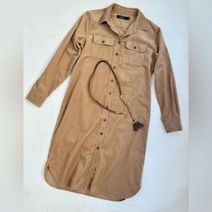 Brown Tassel Chain Accent Belt Size 6 (Belt Only)